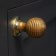 From The Anvil Beehive Cabinet Knob - Rosewood & Aged Brass Rose - 4