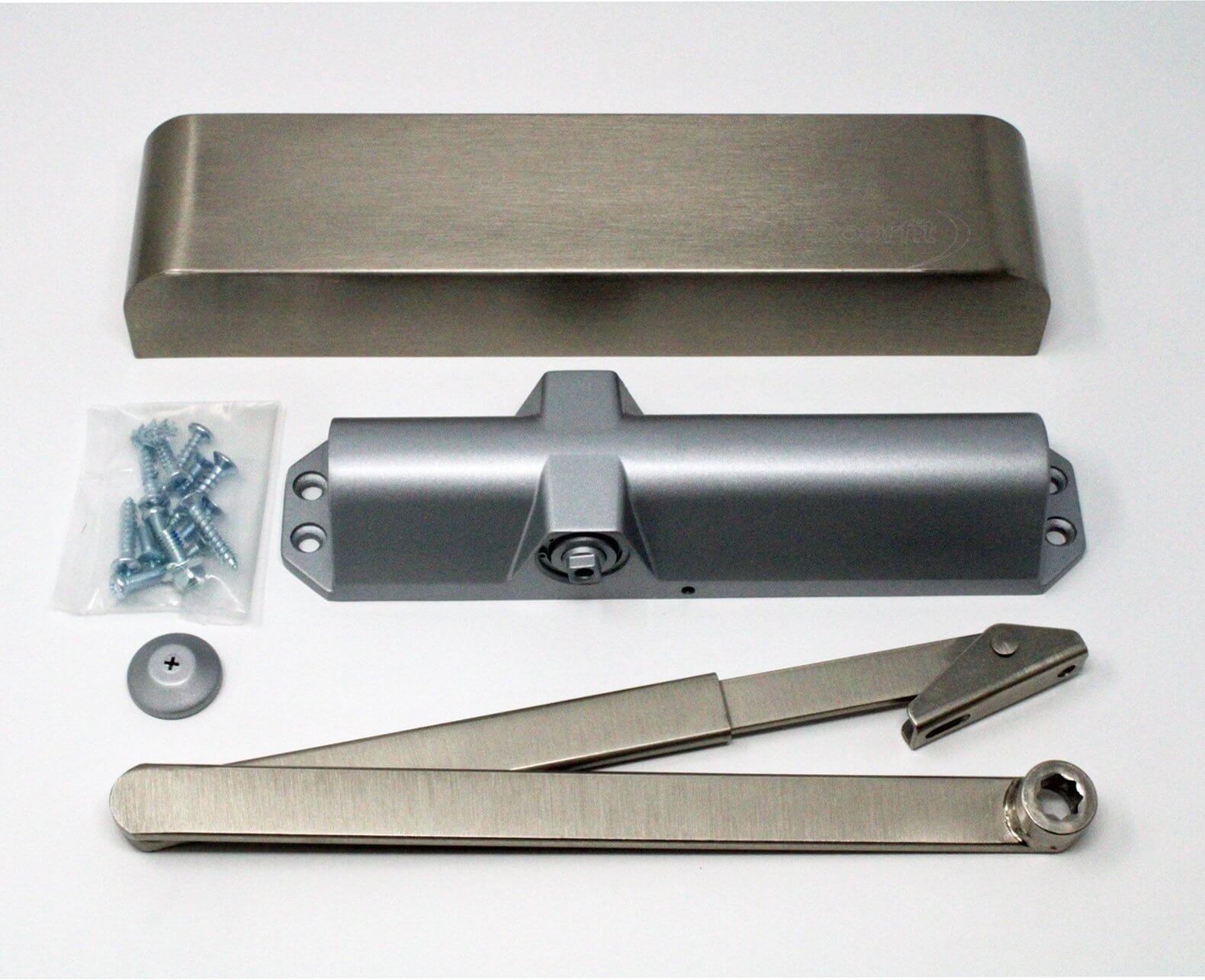 Doorfit 24 Backcheck Door Closer Satin Nickel ICK1953V
