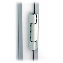 H115Wha White Upvc Angled Door Hinge (Single Hinge)