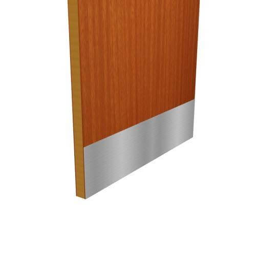 Kick Plate 711 x 152 x 1.5mm Aluminium Drilled Kick Plates Door