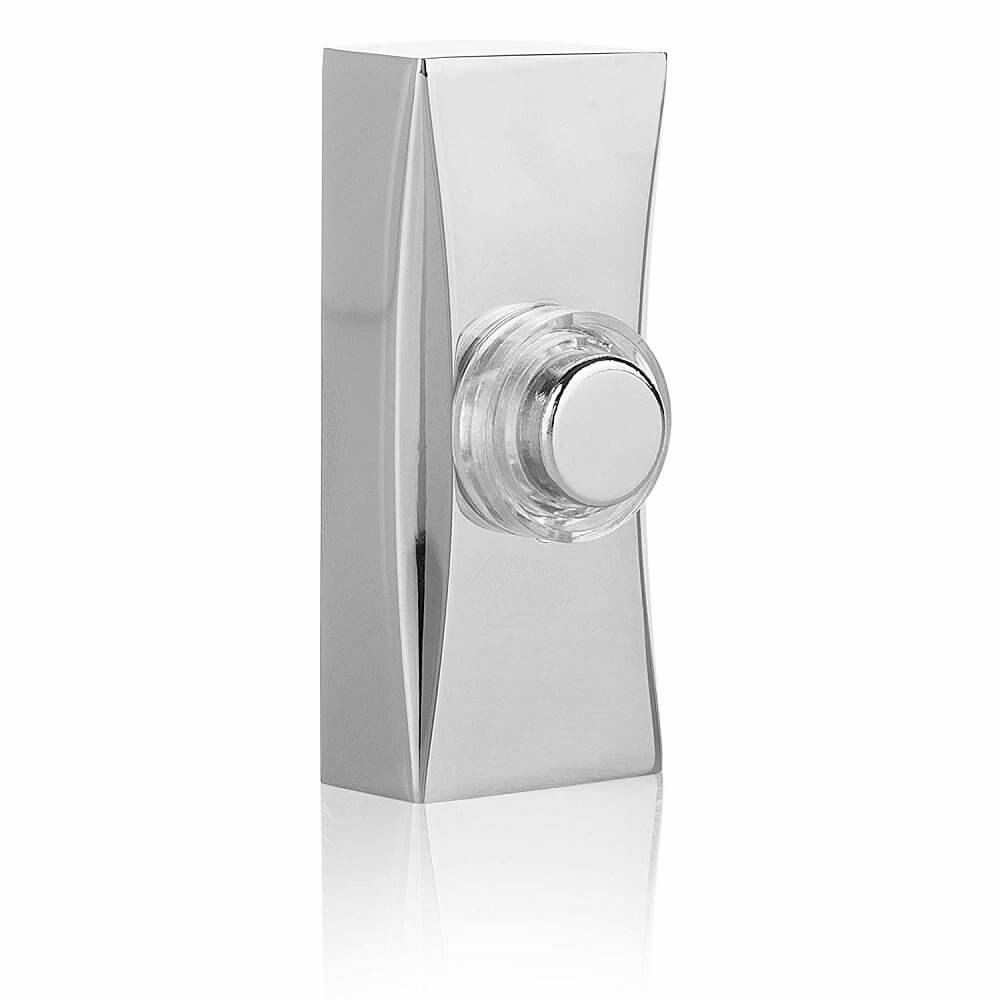Byron 7960C Wired Bright Chrome Bell Push