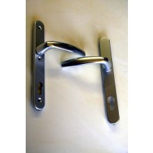 Hoppe 2353299 silver lever door handle
