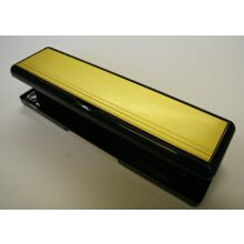Mila Master 110469W Gold/Black Frame 265Mm X 70Mm Combination Letter Plate