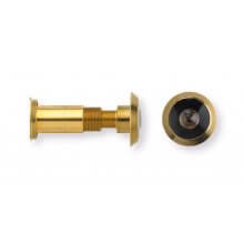 Yale 8V001 P.Brass Door Viewer 180 Degree (26-61Mm Thick Doors)