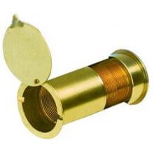 Yale Ws9 Large P.Brass Door Viewer 180 Degree (40-100Mm Thick Doors)