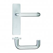 Doorfit ICK119/1 Safety Lever Latch Door Handle Aluminium To BS8300