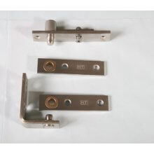 H131-100 Satin Stainless Steel Door Pivot Set