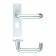 Doorfit ICK119/1U Safety Lever Oval Lock Door Handle Aluminium To BS8300 - 3