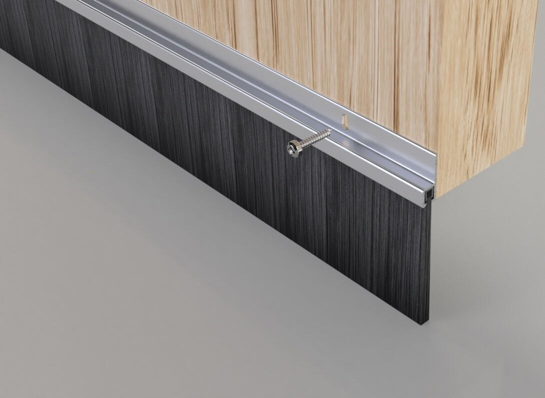 Stormguard Brush Strip Draught Excluder 50mm Brush with Carrier Door and Window Draught