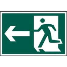 1531 Running Man (Arrow Left) Sign