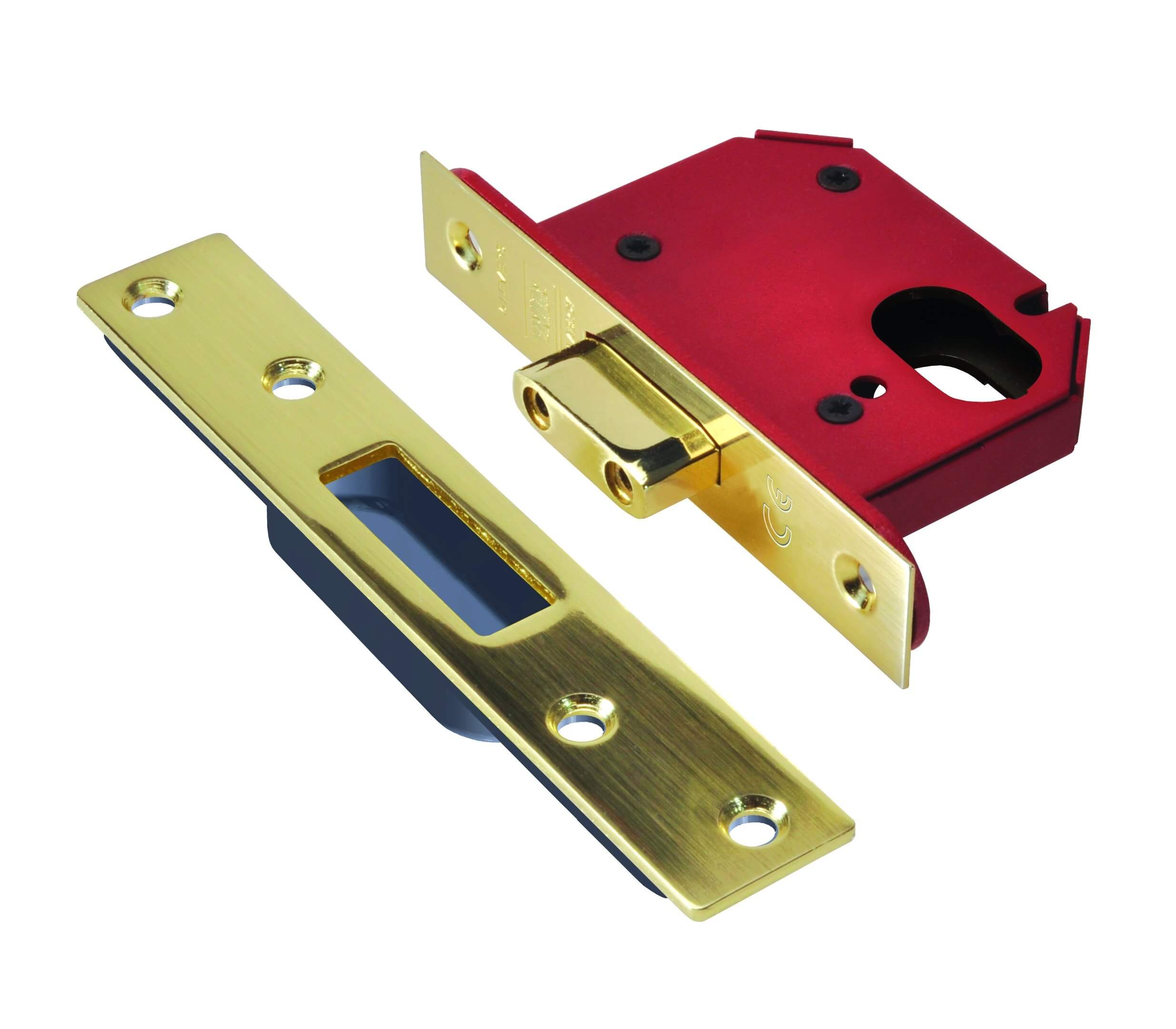 Best Deadlocks For Front Doors Australia Union Strongbolt Oval Deadlock J21OVS Brass 63mm - Mortice Locks - Door