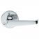 M32CP Victorian Round Rose Door Handle Polished Chrome - 1