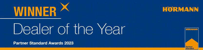 Hormann partner standard dealer awards dealer of the year logo