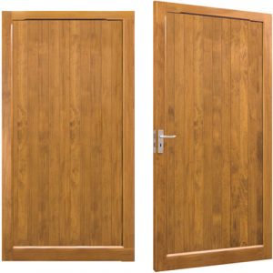 Woodrite Barnham side hinged timber garage door