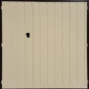 Select Cartmel steel side hinged garage door