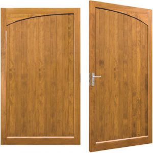Woodrite Culford side hinged timber garage door