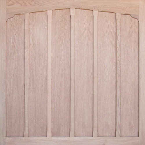 Woodrite Oakridge up and over timber garage door