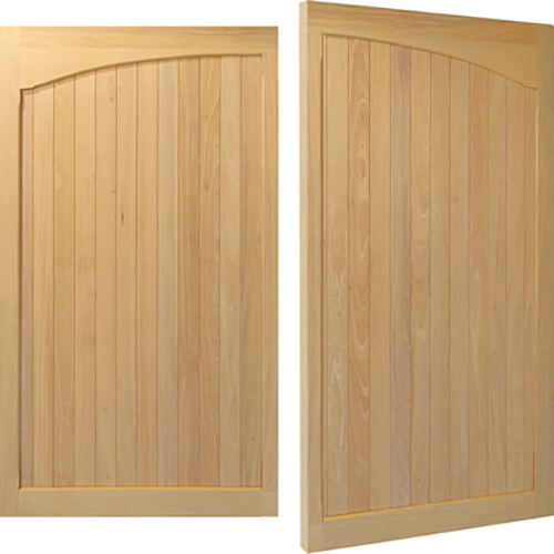 Woodrite Claverdon side hinged timber garage door