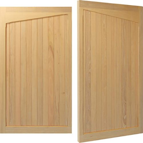 Woodrite Grendon side hinged timber garage door