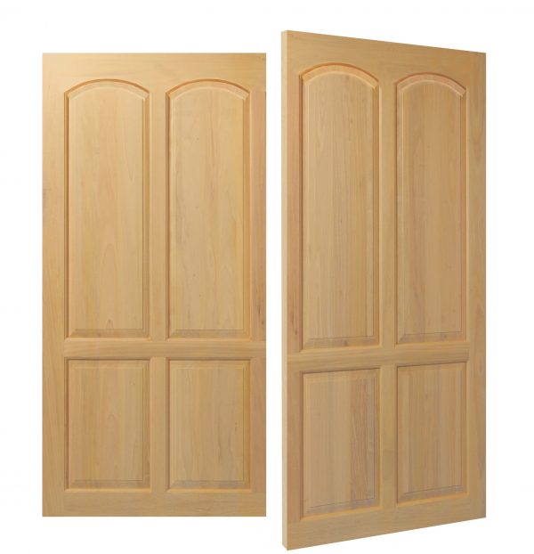 Woodrite Kineton side hinged timber garage door