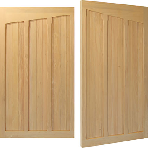 Woodrite Langley side hinged timber garage door