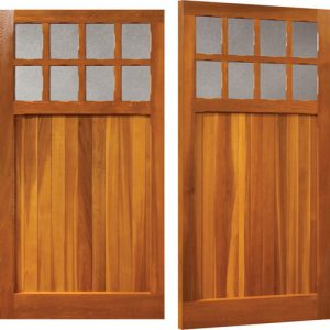 Woodrite Bierton side hinged timber garage door